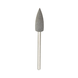 Silikon Polierbit schwarz | Spitz Ø6,2mm | #180 Grit | Glanzpolierer 